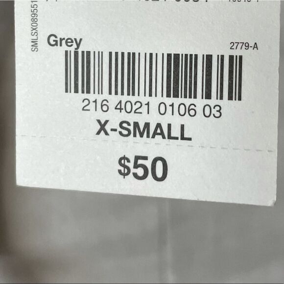 NWT Decree Fringe Mini Tank Dress Gray Size X-Small - Picture 9 of 14